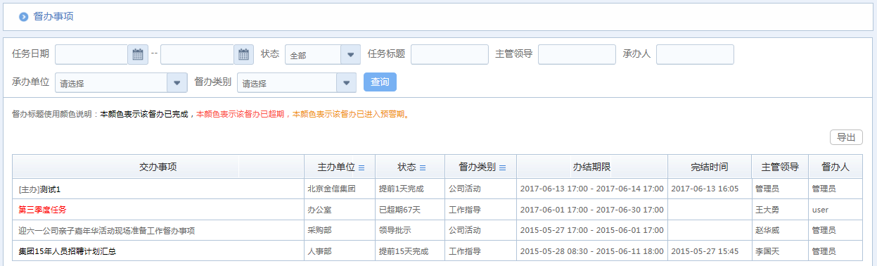 OA系統(tǒng)督查督辦助企業(yè)全面提升執(zhí)行力